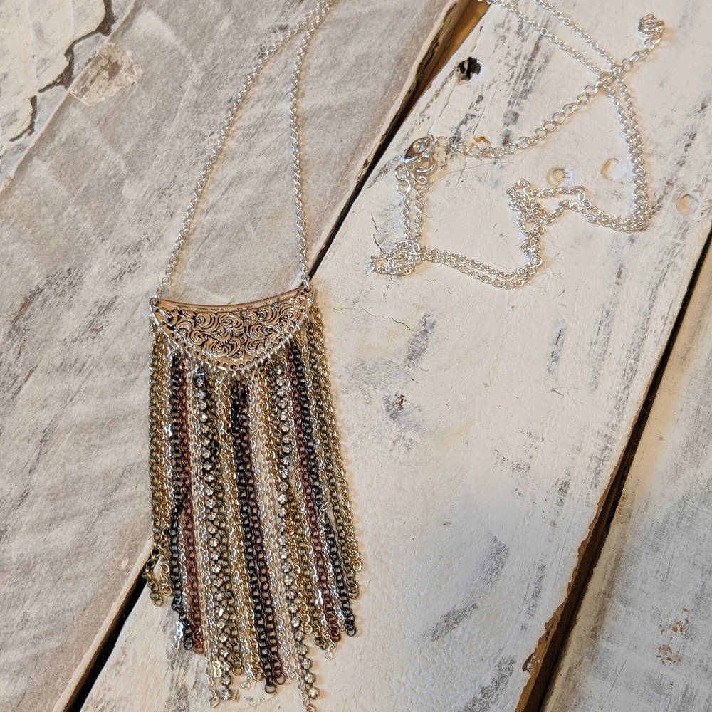 Premier Designs Strut Mixed Metal Tassel